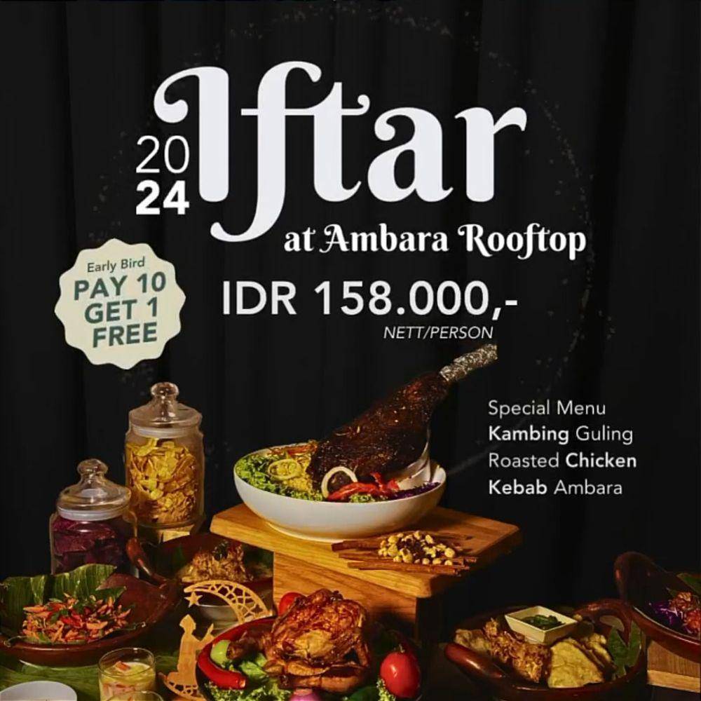 promo bukber Hotel Santika Pasir Kaliki Bandung (instagram.com/hotelsantikapaskal)