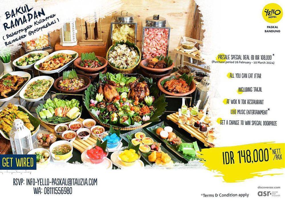 promo bukber Yello Hotel Paskal Bandung (instagram.com/yellopaskal)