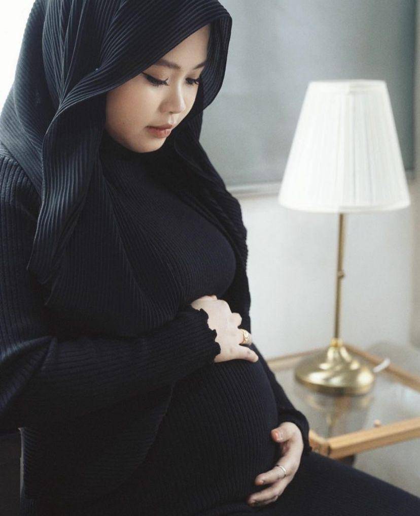 maternity shoot Vidhia jelang lahiran anak pertama (Instagram.com/vidhia_16)