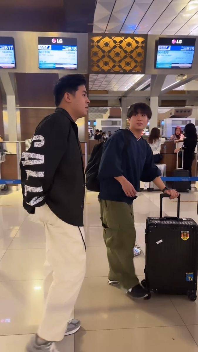 potret Jerome antar otsuka ke bandara (instagram.com/jeromepolin)