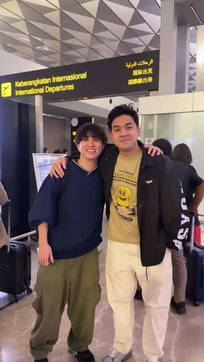potret Jerome antar otsuka ke bandara (instagram.com/jeromepolin)