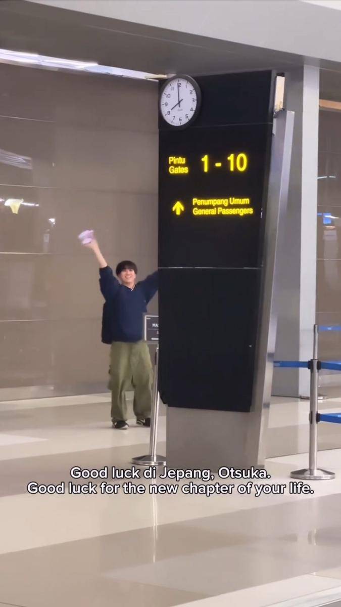 potret Jerome antar otsuka ke bandara (instagram.com/jeromepolin)