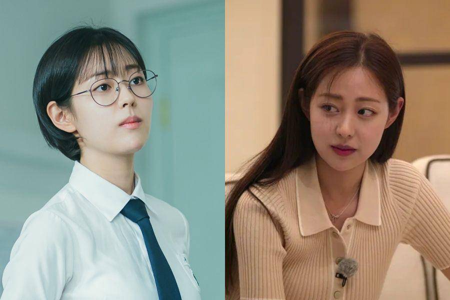 Shin Seul Ki di Pyramid Game vs Single's Inferno 2 (instagram.com/tving.official | dok. Netflix/Single's Inferno 2)