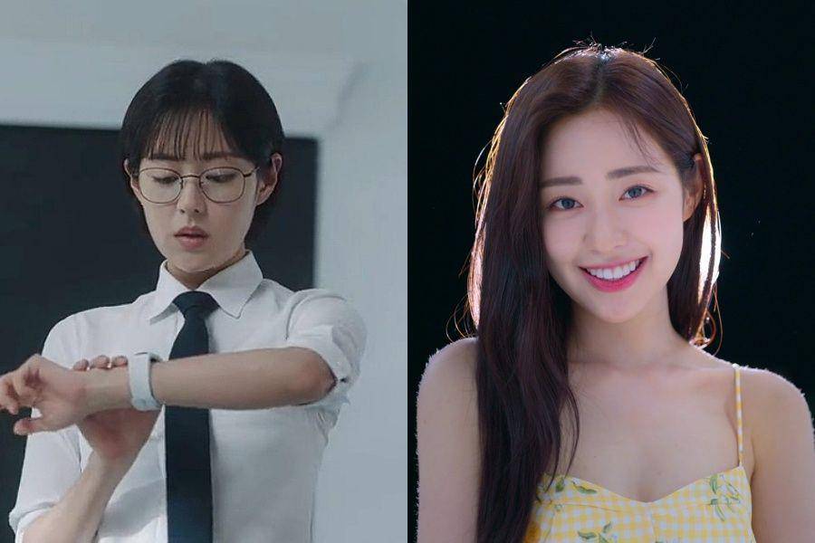 Shin Seul Ki di Pyramid Game vs Single's Inferno 2 (instagram.com/tving.official | dok. Netflix/Single's Inferno 2)