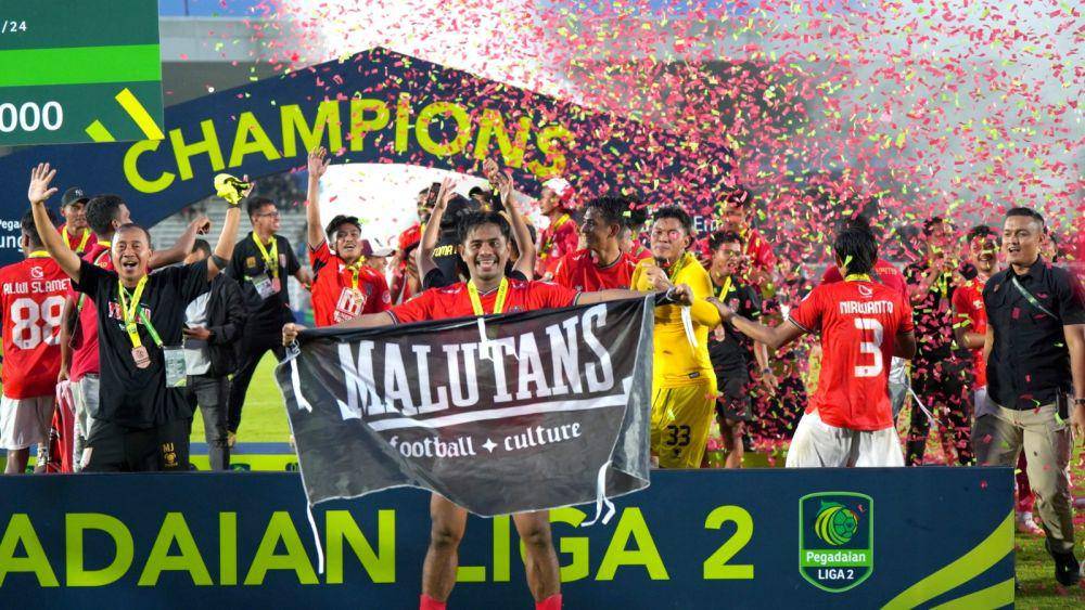 Malut United lolos ke Liga 1. (Dok. Malut United)