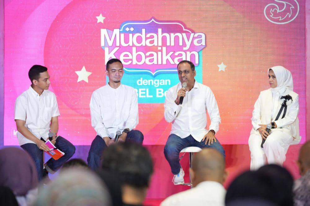 Tri, meluncurkan kampanye #MudahnyaKebaikan. (Dok. Indosat).