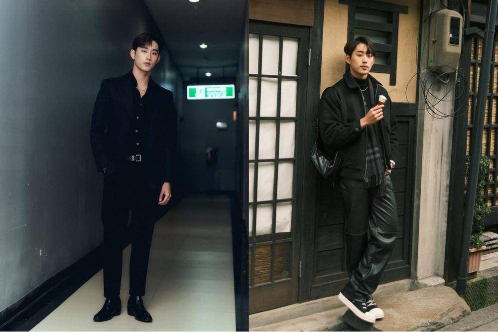 potret outfit serba hitam ala Est Sapha Sangaworawong (instagram.com/est_rvp/)