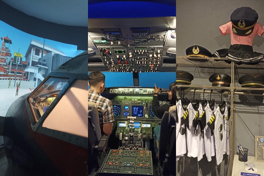 12 Potret AIRSPEED INDONESIA, Wahana dan Tempat Belajar Pesawat!