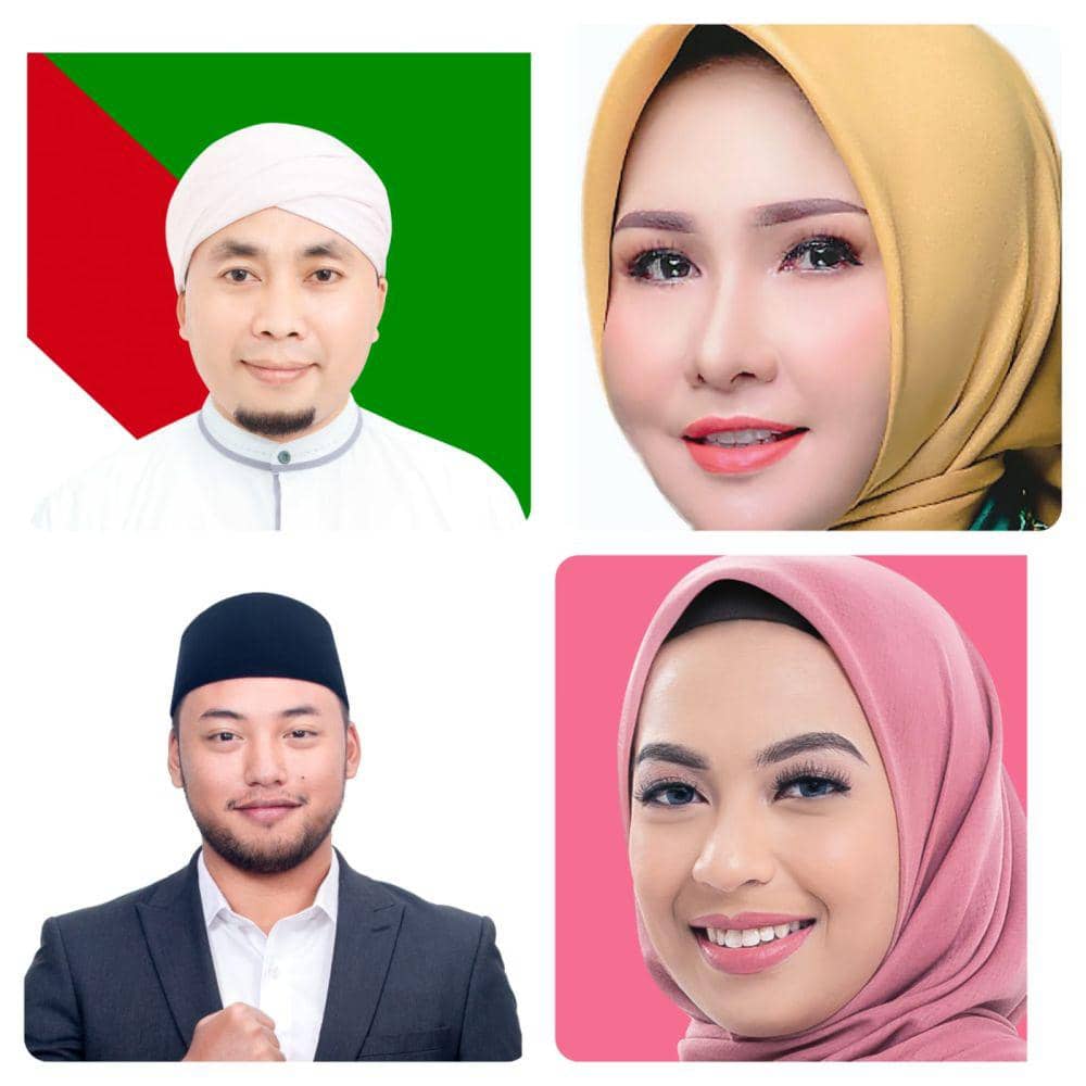 Empat calon DPD RI Dapil NTB periode 2024-2029 yang lolos ke Senayan. (dok. Istimewa)