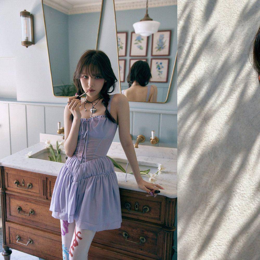Wendy Red Velvet untuk 2nd Mini Album Wish You Hell (twitter.com/RVsmtown)