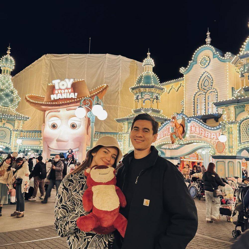 artis perdana Ramadan sebagai suami istri (instagram.com/enzystoria)
