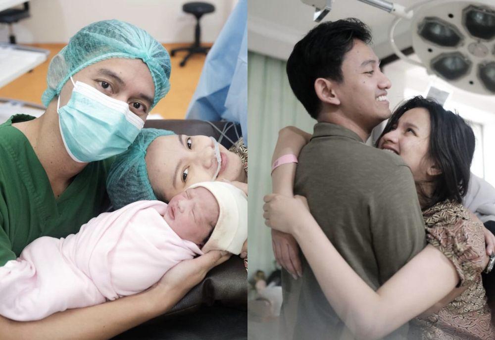 7 Potret Perjuangan Sabrina, Istri Belva Devara, Lahiran Anak Pertama