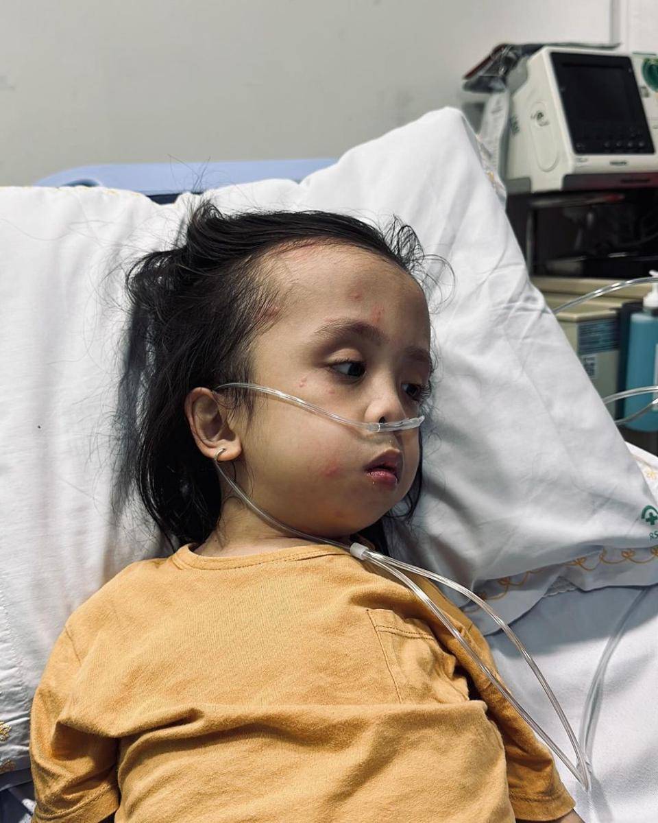 potret kondisi anak Joanna Alexandra (instagram.com/joannaalexandra)