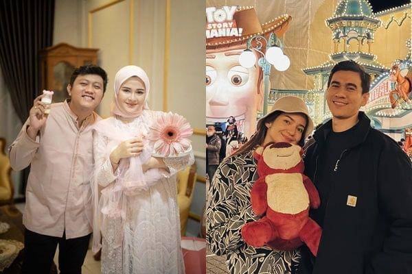 artis perdana Ramadan sebagai suami istri (instagram.com/denny_caknan | instagram.com/enzystoria)