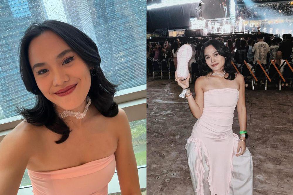 8 Potret Sheryl Sheinafia Nonton Taylor Swift, Sepatu Sampai Jebol!