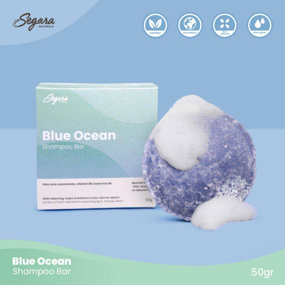 produk Segara Naturals Blue Ocean Shampoo Bar (shopee.co.id/segaranaturals)