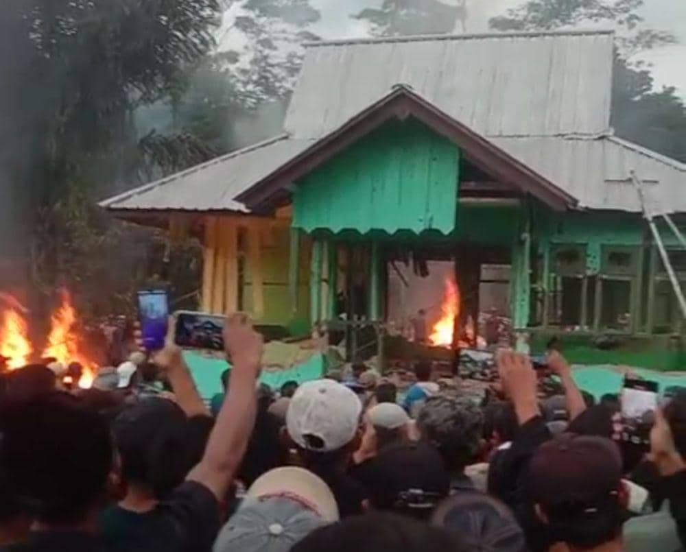 Kantor PPA Suoh Dibakar, Polda Lampung Minta Warga Tahan Diri