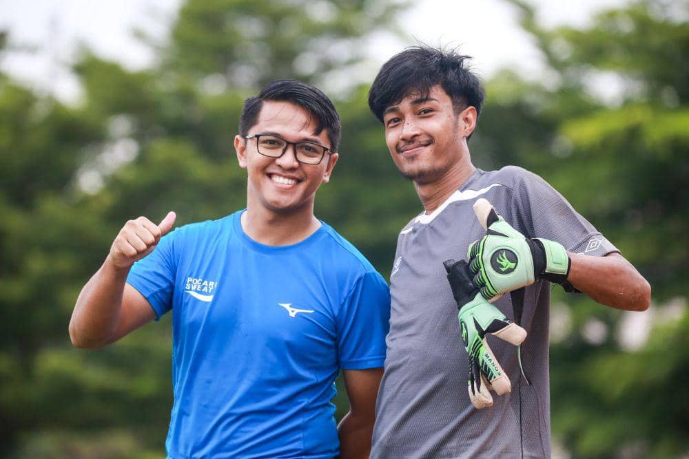 (Para punggawa Persimuba saat berlatih di stadion Serasan Sekate) IDN Times/istimewa