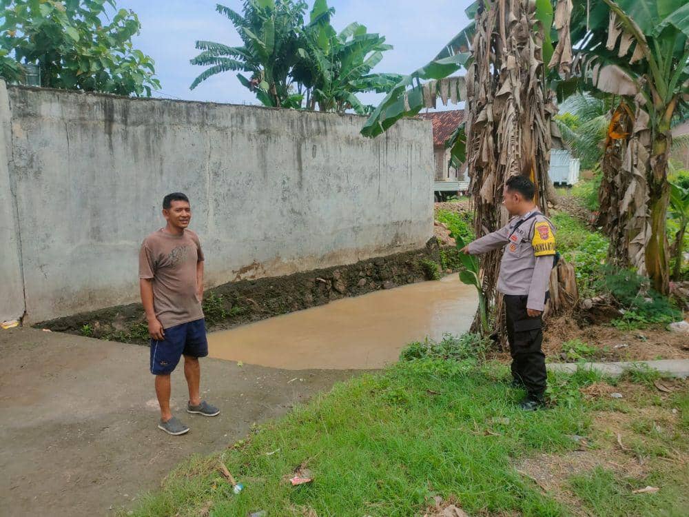 Lokasi penemuan bocah hanyut meninggal di Pringsewu. (Dok. Polsek Gadingrejo).
