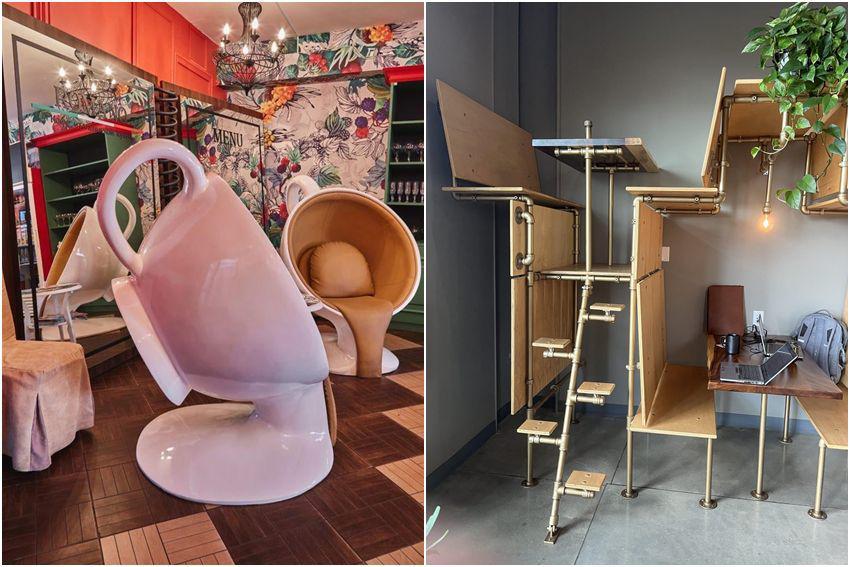 9 Potret Desain Interior Coffee Shop Menarik Perhatian, Keren!