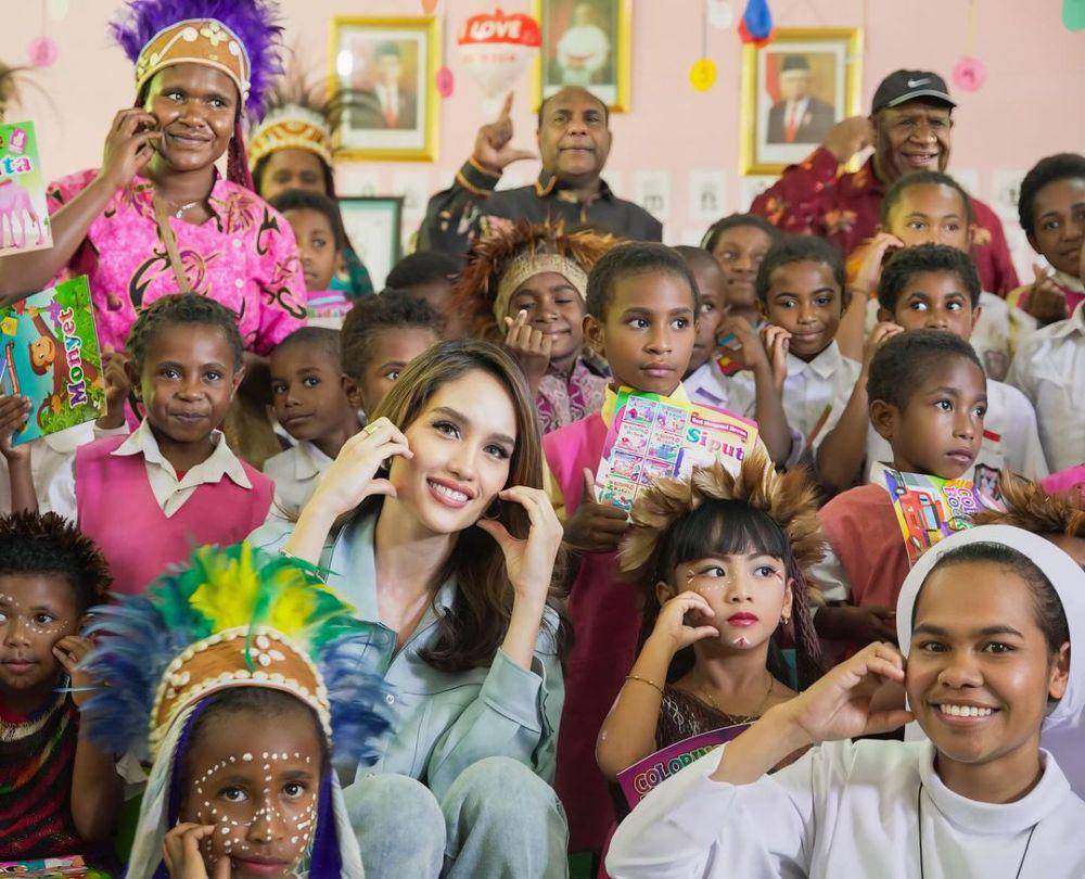 potret Cinta Laura di Wamena dan Jayapura (instagram.com/claurakiehl)