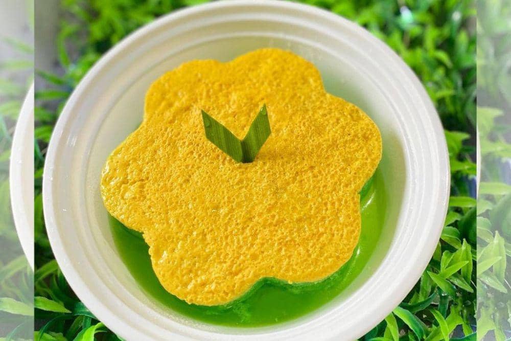 Ilustrasi sikaporo, camilan tradisional asal Sulawesi Selatan. (Instagram.com/beppakota.kdi)