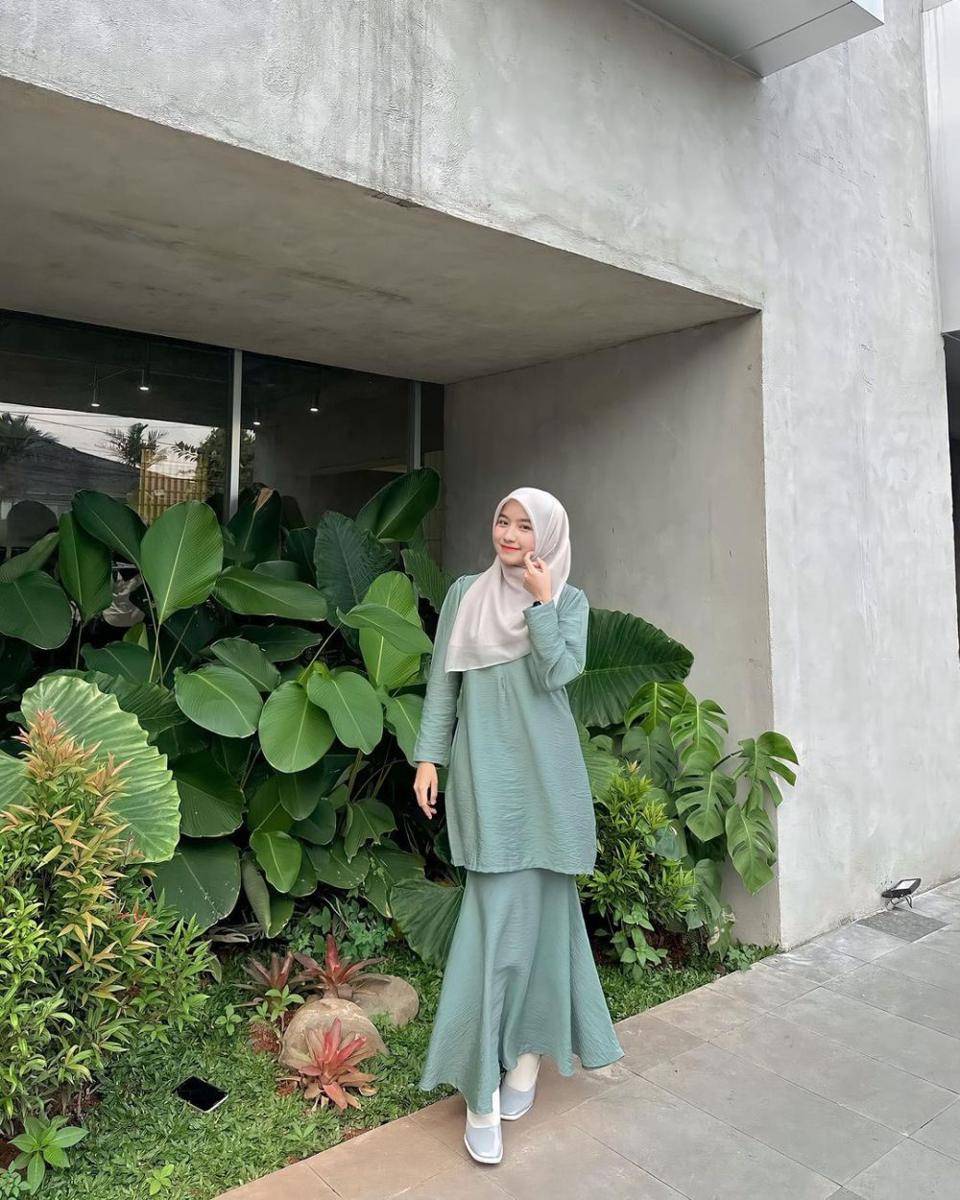 inspirasi OOTD ala Zakila Angel (instagram.com/bbyjiangel_)