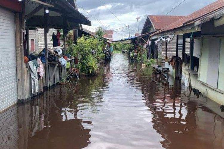 Ilustrasi banjir