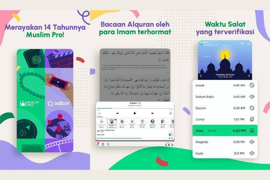 ilustrasi Muslim Pro (play.google.com/Bitsmedia Pte Ltd)