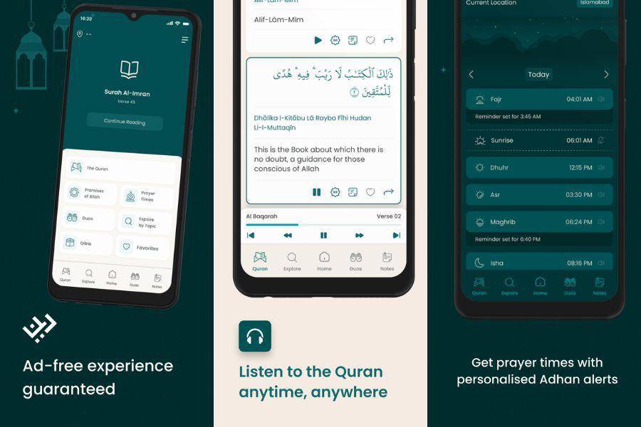 ilustrasi Deen-Quran (play.google.com/Rayn Holdings)