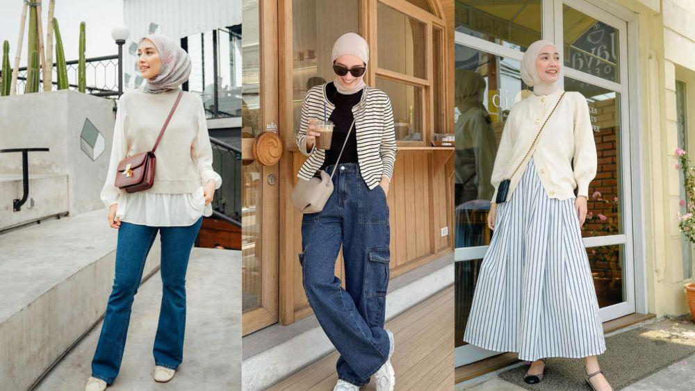 9 Inspirasi OOTD Bukber ala Mega Iskanti, Simple and Chic!