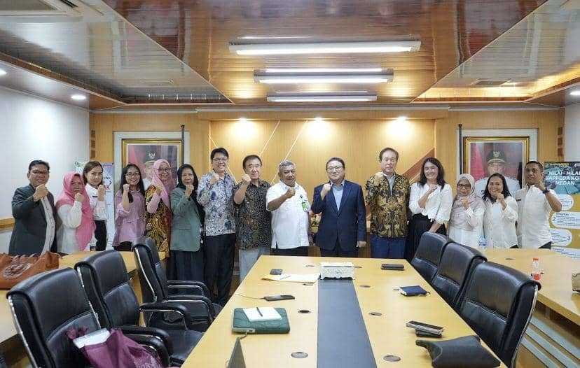 Perusahaan asal Korea, Energy Power Cp. LTD tertarik berinvestasi bidang energi dan lingkungan hidup di Kota Medan (Dok. Diskominfo Medan)