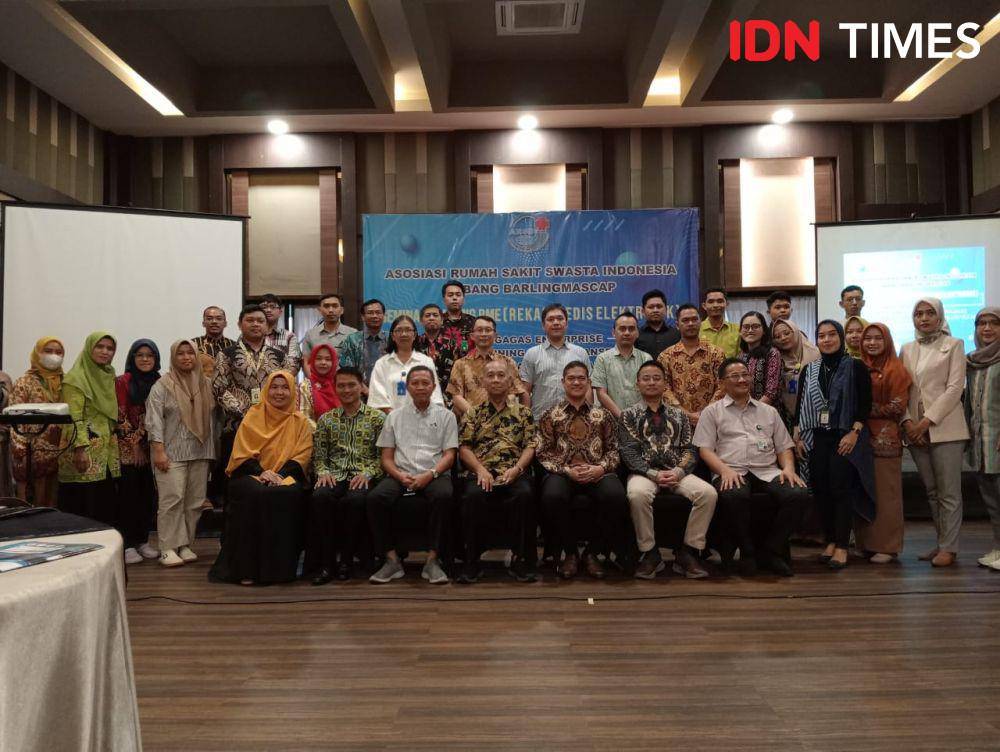 Para penggagas enterprise resource planning dalam transformasi digital ekosistem kesehatan di rumah sakit swasta .(IDN Times/Foto : Saladin Ayyubi)