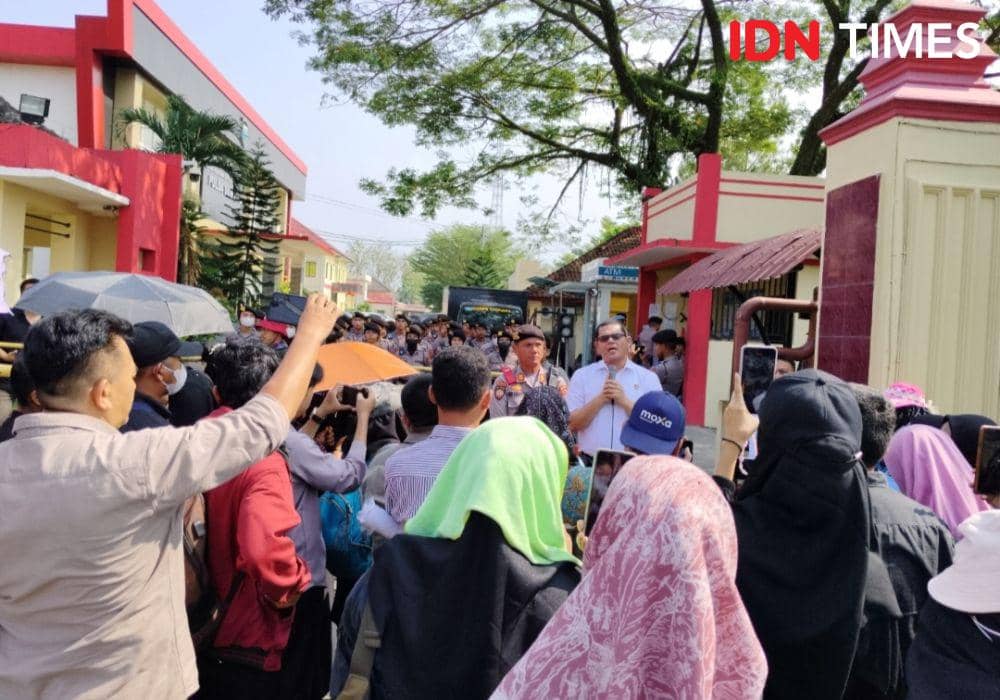 AKP Rismanto sebut Polda Sumut sudah melakukan penyidikan kasus dugaan kecurangan PPPK di Langkat (IDN Times/Eko Agus Herianto)