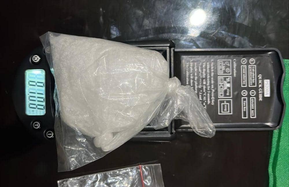 Barang bukti 81 gram sabu dari tangan tersangka GS. (Dok. Satresnarkoba Polresta Bandar Lampung).
