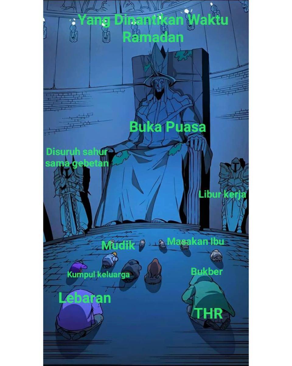 meme kasta tertinggi bulan puasa (dok. pribadi/Iip Afifullah)