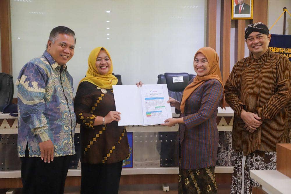 Pemkab Sleman raih penghargaan dari ORI DIY. (Dok. Istimewa)