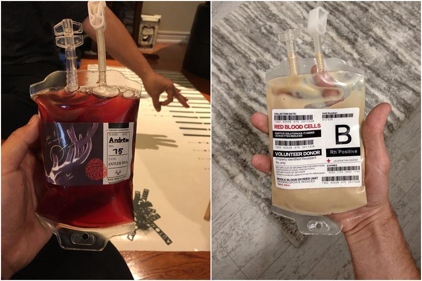 8 Penyajian Minuman Menggunakan Kantong Darah, Kamu Percaya?