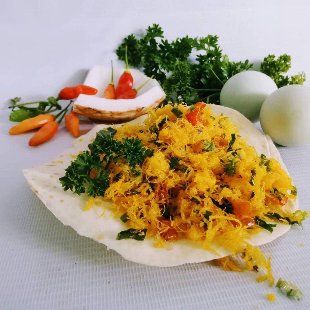serundeng kuning telur asin (instagram.com/don_masak)