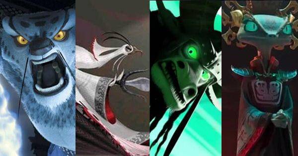 Para musuh Po ( Dok. DreamWorks / Kung Fu Panda )