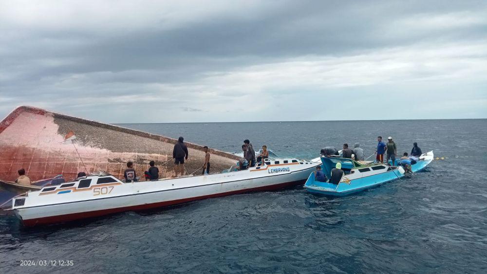 Kapal Tanker Korsel Berisi 8 ABK WNI Terbalik di Jepang