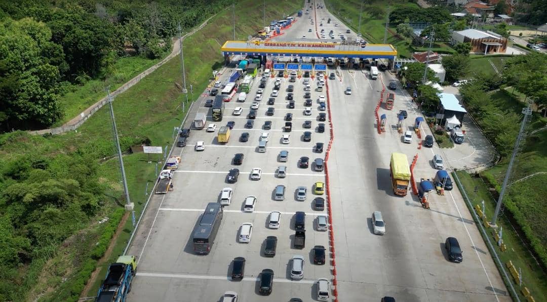 Ilustrasi arus mudik lebaran. (Doc: Kemenhub)