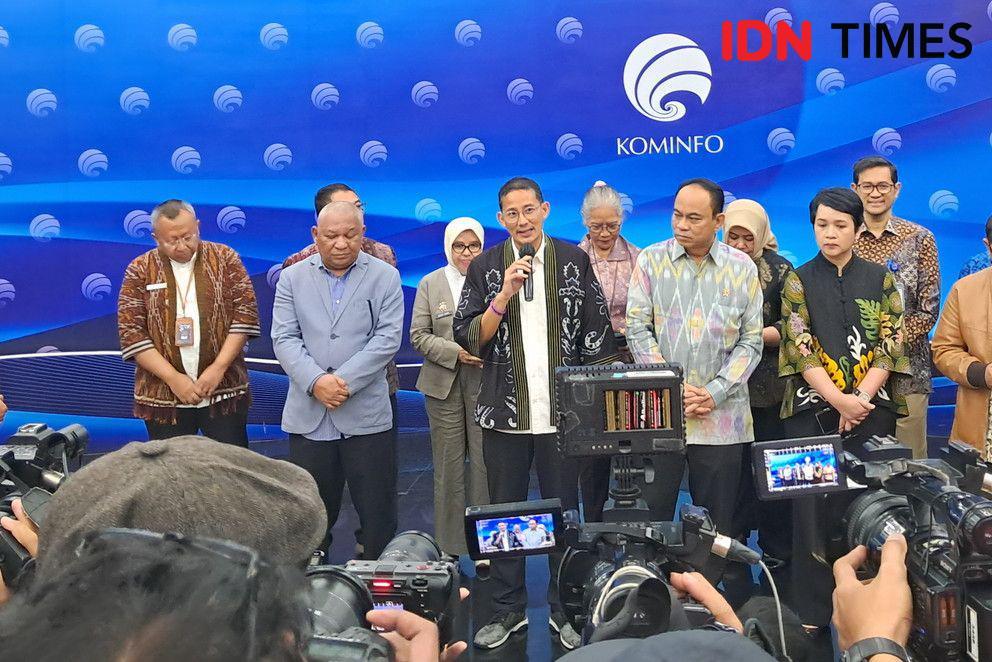 Jawab Kritik, Sandi Sebut Banyak Turis Malaysia Senang ke Tanah Abang