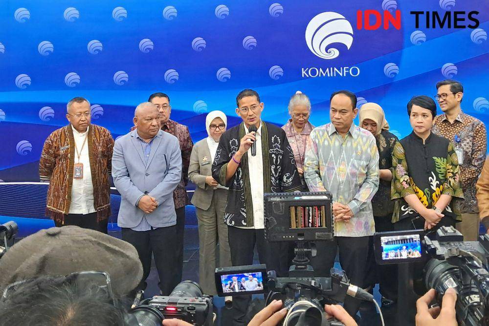 Menteri Pariwisata dan Ekonomi Kreatif (Menparekraf) Sandiaga Salahuddin Uno. (IDN Times/Trio Hamdani)