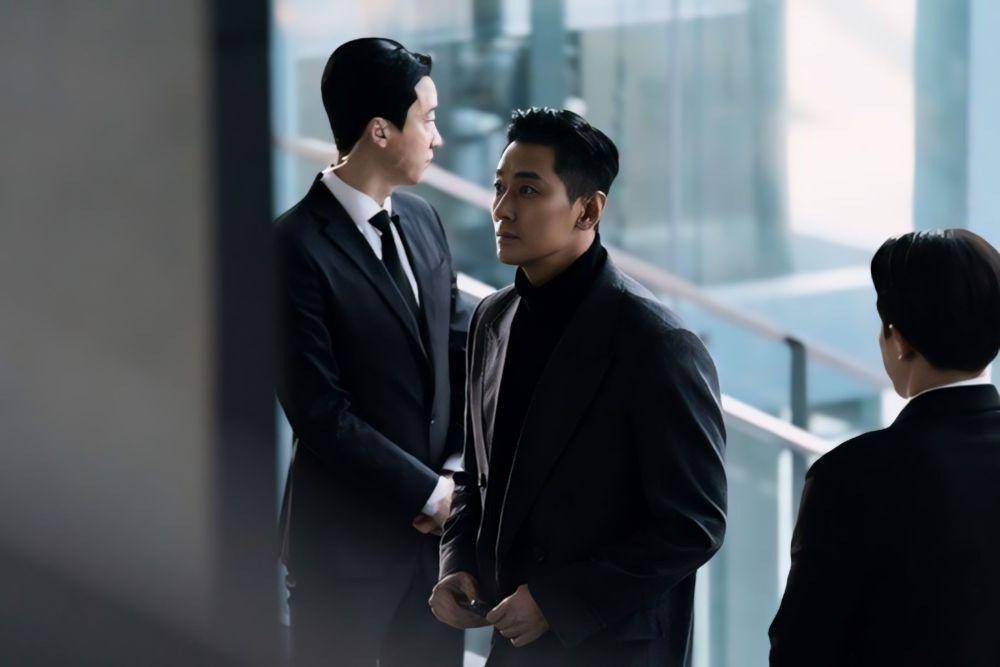 cuplikan Ju Ji Hoon di drakor Blood Free (dok. Disney+ Korea/지배종)