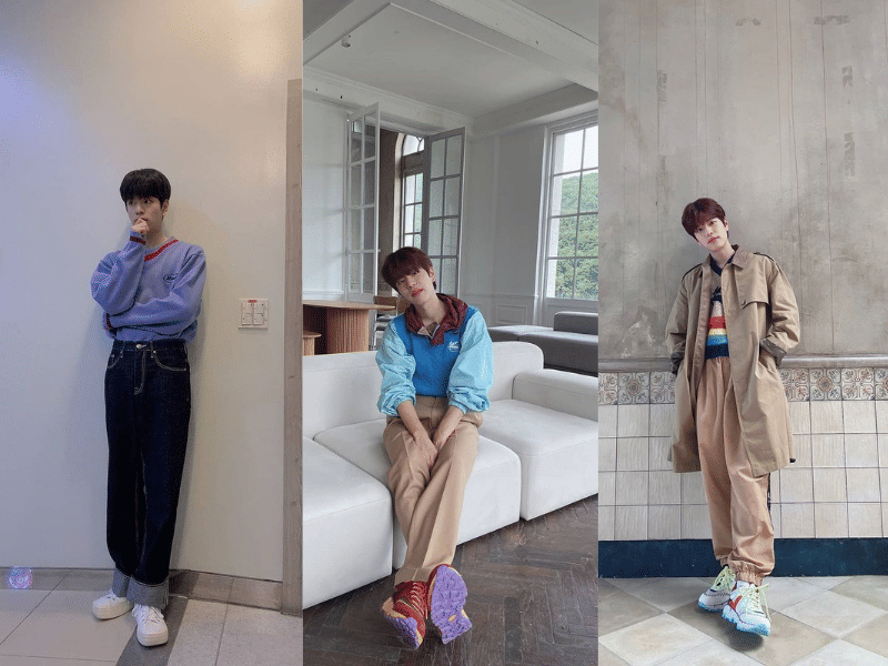 10 Ide Padu Padan Knitwear ala Seungmin Stray Kids, Fresh nan Stylish!