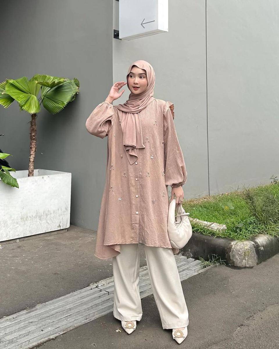 inspirasi OOTD ala Nabilah (instagram.com/nabilahcil)