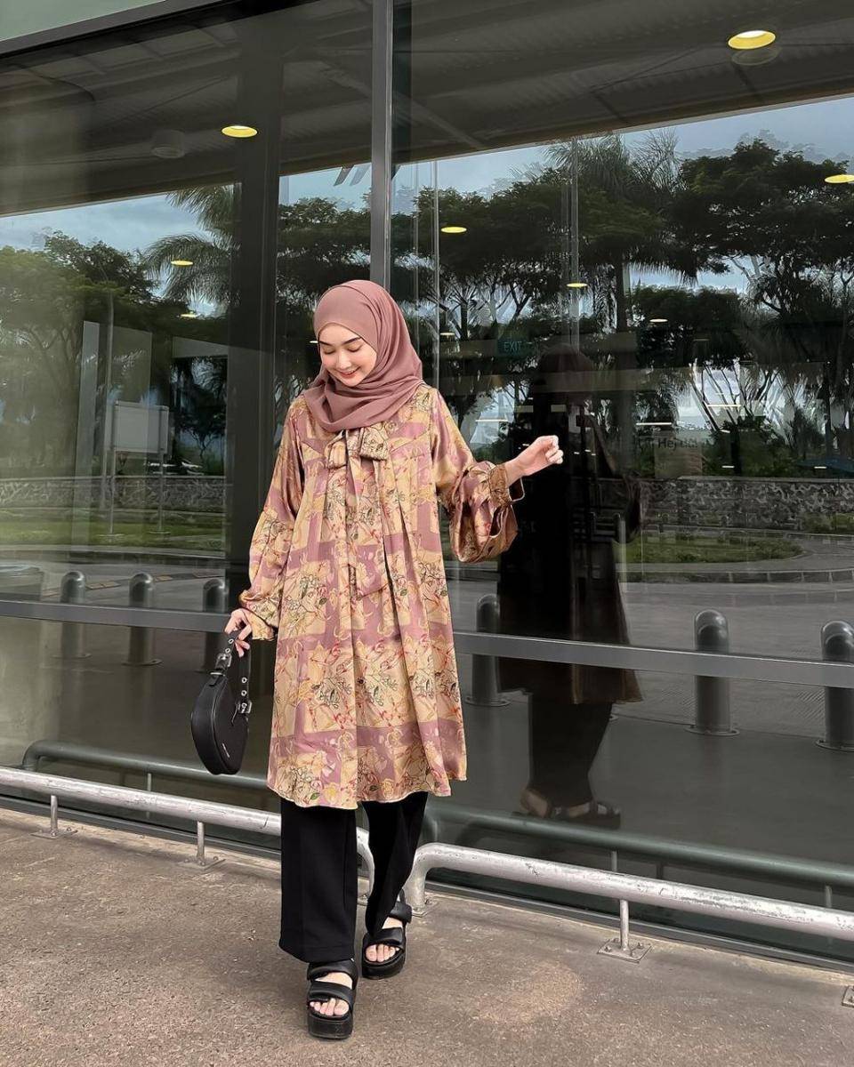 inspirasi OOTD ala Nabilah (instagram.com/nabilahcil)