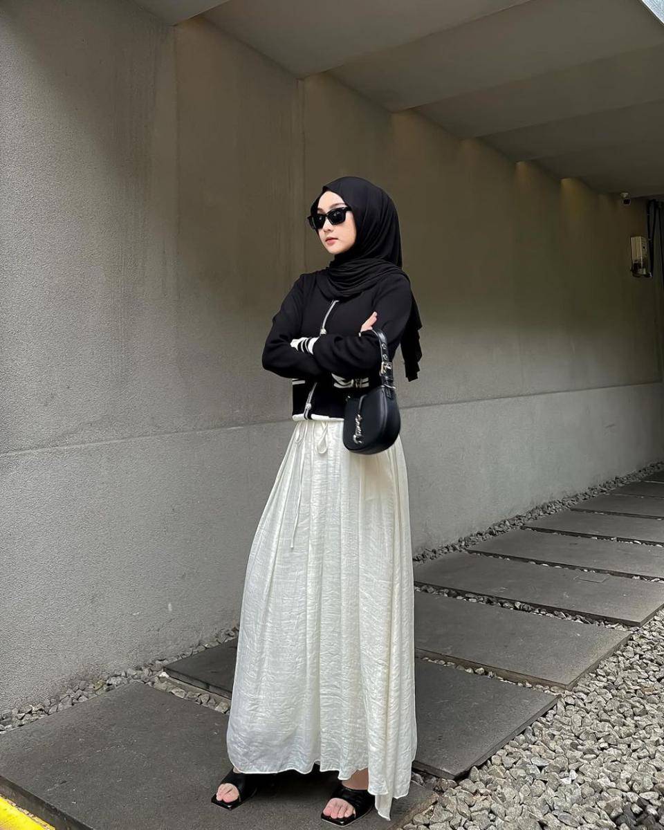 inspirasi OOTD ala Nabilah (instagram.com/nabilahcil)