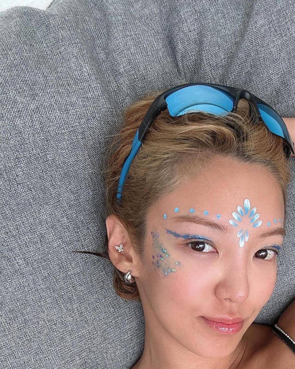 Potret Hyoyeon SNSD di Bali (instagram.com/hyoyeon_x_x)